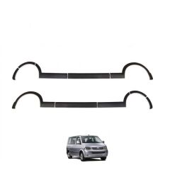 Volkswagen Transporter T5 Uyumlu Uzun Şasi 2003 - 2009 Çamurluk ve Kapı Dodikleri Set 11 Parça Çift Sürgü