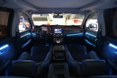 Honda CR-V Uyumlu 2018+ Ambiyans Aydınlatma Set 64 Renk Karbon Kaplama Renk