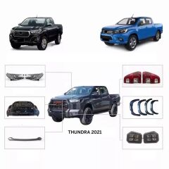 Toyota Hılux 2016-2019 İçin Uyumlu Tundra Body Kit (Far-Stop-Sis Dahil)