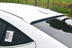 Hyundai Elantra 2016-2019 Uyumlu Yedek Parça Cam Üstü Spoiler - Piano Black