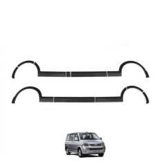 Volkswagen Transporter T5 Uyumlu Uzun Şasi 2009 - 2014 Çamurluk ve Kapı Dodikleri Set 11 Parça Sağ Sürgü