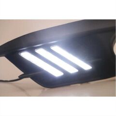 Honda Civic Fc5 Uyumlu Yedek Parça 2016-2020 Led Sis Uzun 3 Çizgi Hareketli Sinyalli