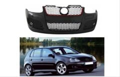 Volkswagen Golf 5 MK5 2003-2009 İçin Uyumlu Yedek Parça Ön Tampon + Panjur Gti