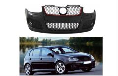 Volkswagen Golf 5 MK5 2003-2009 İçin Uyumlu Ön Tampon + Panjur Gti
