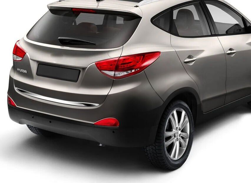 Hyundai İx35 2010-2015 Uyumlu Krom Bagaj Alt Çıtası