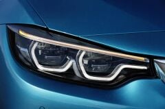 Bmw F32 Makyajsız Uyumlu Adaptive LED Far (Sarı / Beyaz Angel LED)