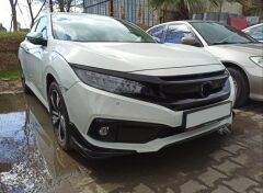 Honda Civic FC5 2019-2021 için Uyumlu Yedek Parça Makyajlı Kasa Modulo Ön Ek (Asian)