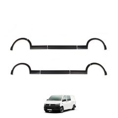 Volkswagen Transporter T5 Uyumlu Yedek Parça Uzun Şasi 2015- 2020 Çamurluk ve Kapı Dodikleri Set 11 Parça Çift Sürgü