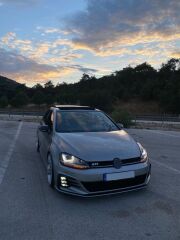 Volkswagen Golf 7 Uyumlu İçin Golf 7,5 Uyumlu GTI Ön Tampon & Panjur Seti