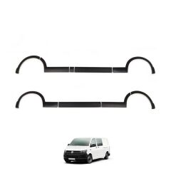 Volkswagen Transporter T5 Uyumlu Yedek Parça Uzun Şasi 2015- 2020 Çamurluk ve Kapı Dodikleri Set 11 Parça Sağ Sürgü