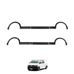 Volkswagen Transporter T5 Uyumlu Yedek Parça Uzun Şasi 2015- 2020 Çamurluk ve Kapı Dodikleri Set 11 Parça Sol Sürgü