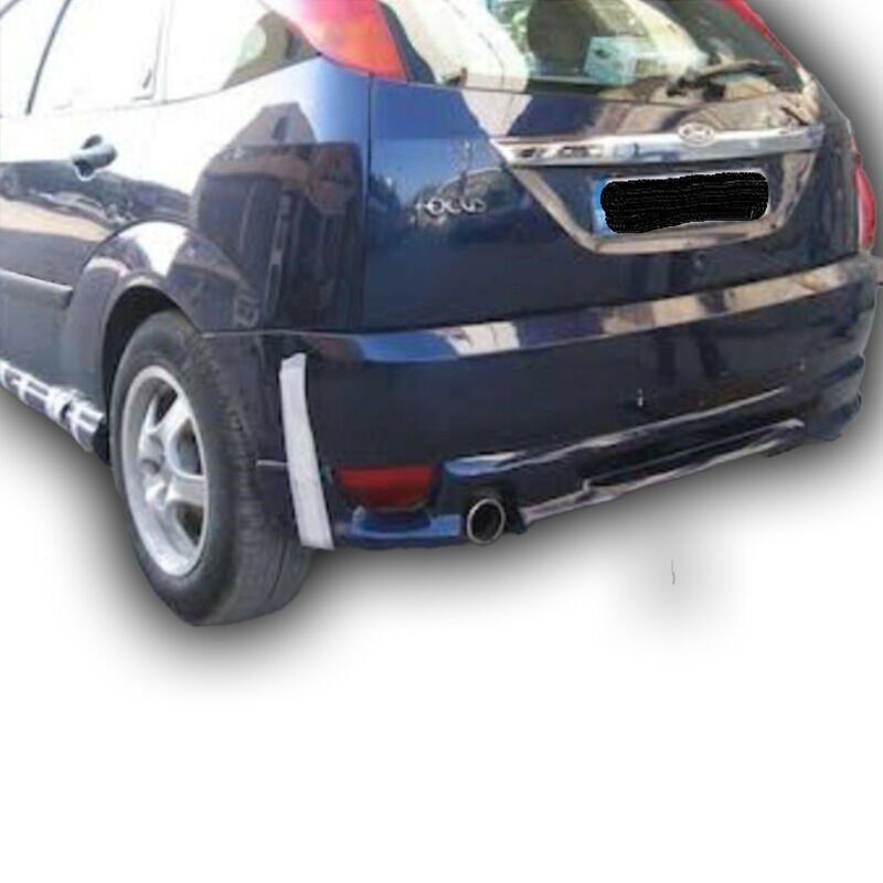 Ford Focus 1 HB Uyumlu Arka Tampon Eki Boyasız