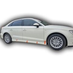Audi A3 2015 Uyumlu Sedan Yan Marşpiyel Boyalı