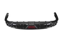 Honda Civic Uyumlu Yedek Parça Uyumlu Yedek Parça 2022 4 Egzoz Difüzör - Ledli