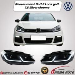 VW Golf 6 Uyumlu 7.5 R Dizayn Far (Krom)