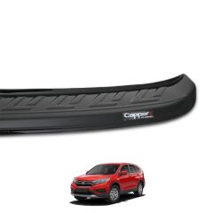 Honda CR-V Uyumlu Arka Tampon Eşiği Koruma Parlak Siyah 2013-2018