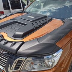 Nissan Navara 2016-2020 Uyumlu Dragon Pack Kaput Koruma 3prç