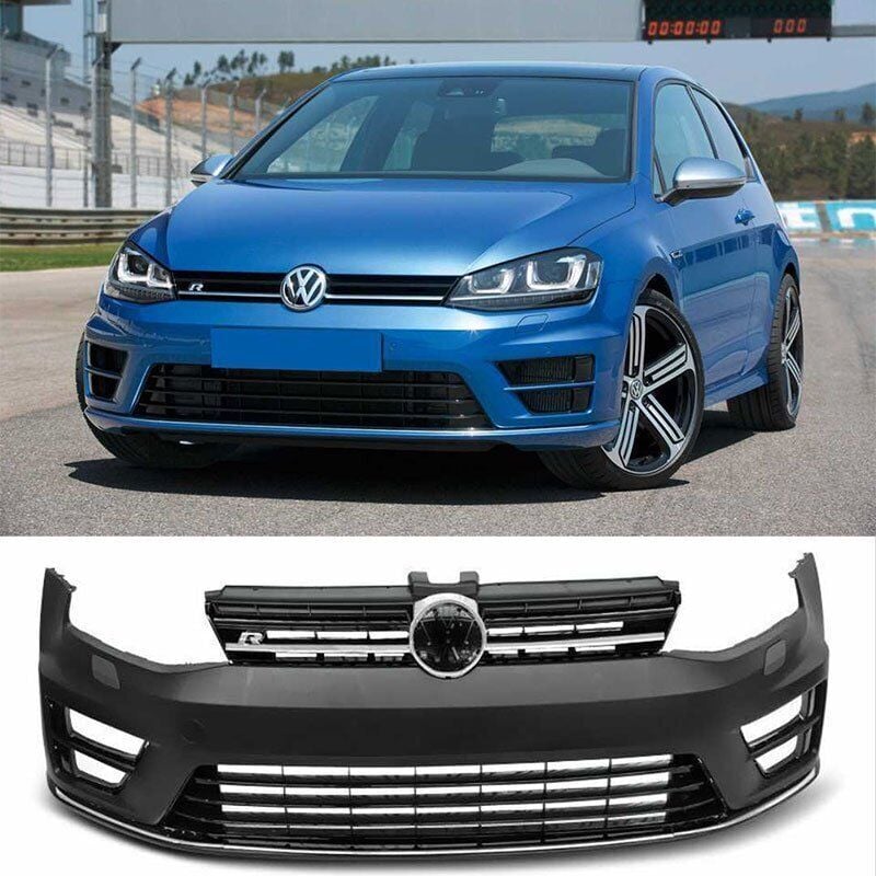 Volkswagen Golf 7 Uyumlu Yedek Parça R Ön Tampon Full Set
