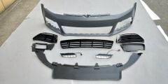 Volkswagen Jetta 2012-2015 Uyumlu Yedek Parça R Ön Tampon+Panjur