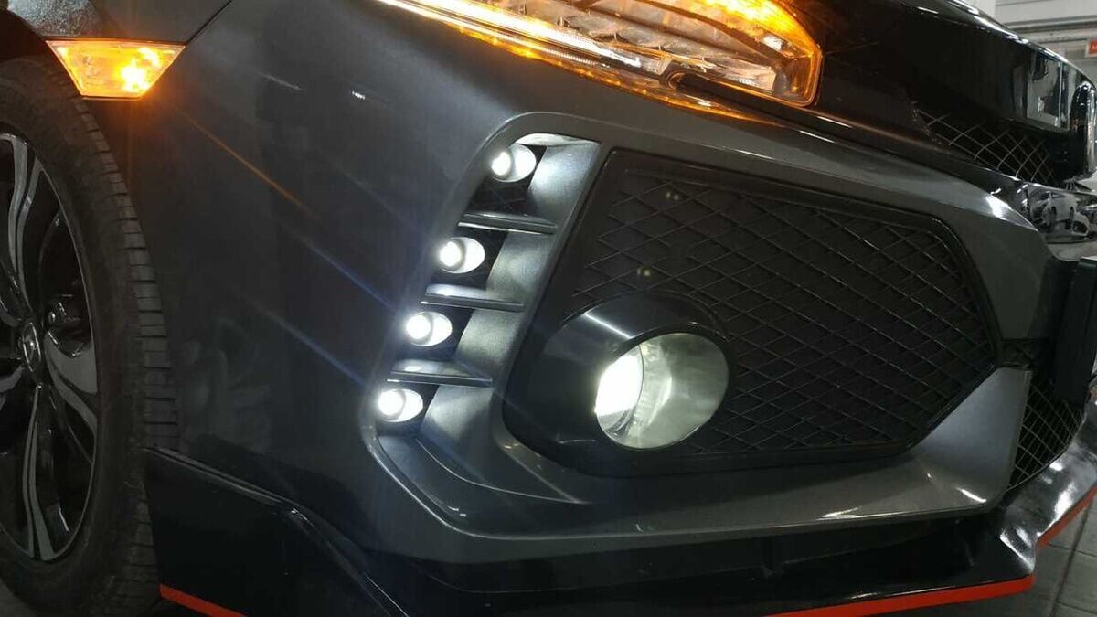 Honda Civic Fc5 Fk7 Uyumlu 2016-2020 Type R Kartal Gözü Led Takım