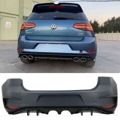 Volkswagen Golf 7 Uyumlu Yedek Parça Mk7 2012-2018 Arka Tampon R