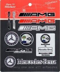 Mercedes Uyumlu Afflaterbach Sticker 10 Adet