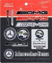 Mercedes Uyumlu Afflaterbach Sticker 10 Adet