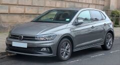 Volkswagen Polo 2018+ İçin Uyumlu MK6 R Line Ön Tampon Ve Panjur Seti