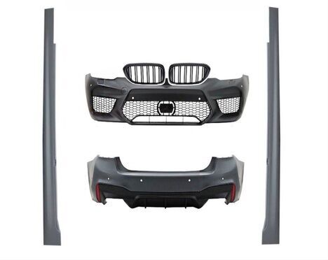 Bmw 5 Serisi G30 İçin Uyumlu M5 Görünüm Body Kit (Panjur Dahil)