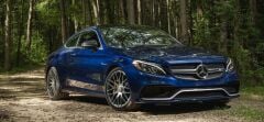 Mercedes W205 C Serisi C63 Görünüm Ön Tampon Panjur (Silver Trim)