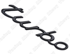 Turbo Bagaj Logosu Siyah