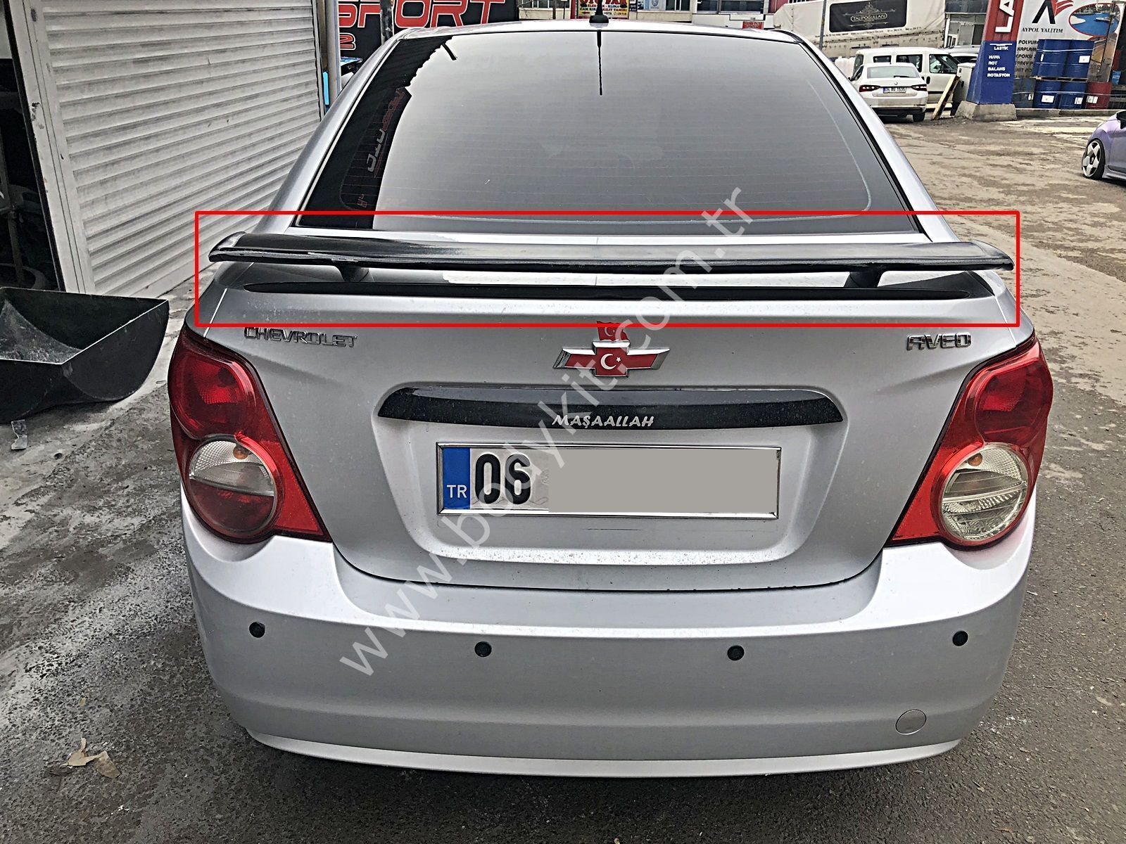 Chevrolet Aveo Uyumlu Yedek Parça Sedan Spoiler