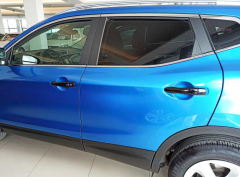Nissan Qashqai 2014-2020 Uyumlu Yedek Parça Kapı Kolu Kaplama - Piano Black ( Smart Key )