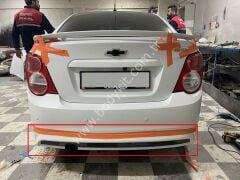 Chevrolet Aveo Uyumlu Yedek Parça Sedan Arka Tampon Eki