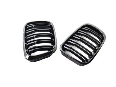 3 Serisi E46 2002-2004 İçin Uyumlu Çift Çizgi M Panjur (Böbrek)