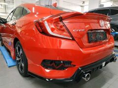 Honda Civic Fc5 Uyumlu  2016-2020 Ritim Dizayn Arka Sis Ledi Kırmızı