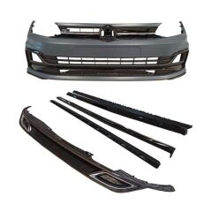 Volkswagen Polo Uyumlu Yedek Parça 2018+ Mk6 R Line Full Body Kit