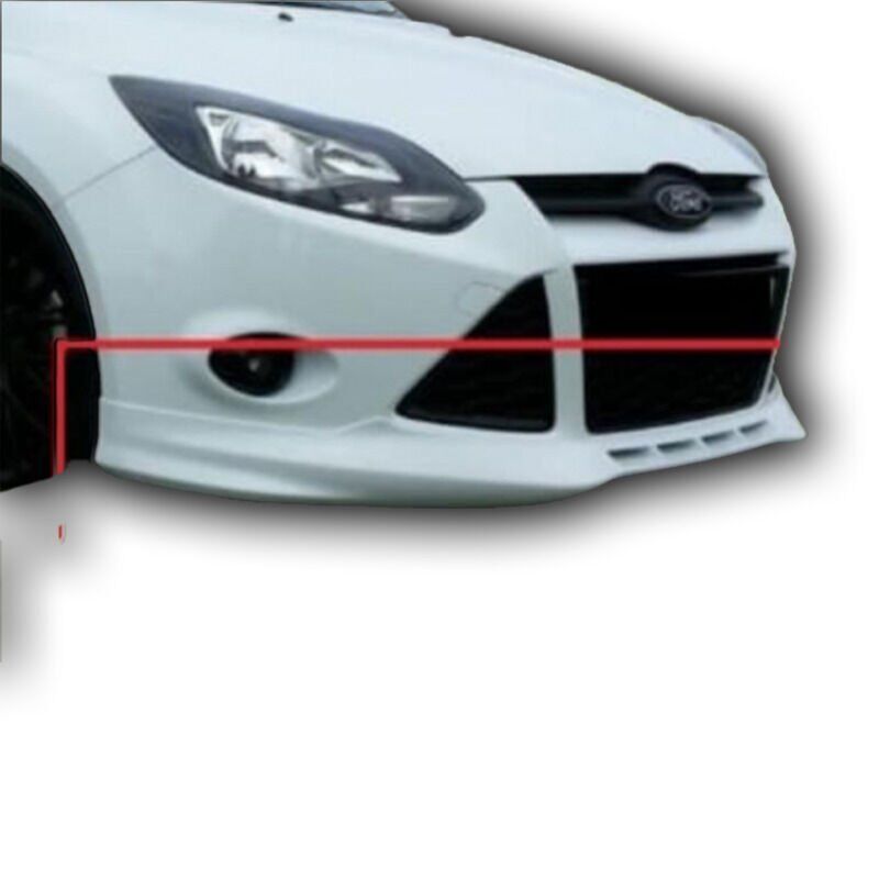 Ford Focus 3-3.5 HB Uyumlu Makyajsız Ön Tampon Eki PlastikBoyasız
