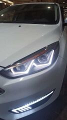 Ford Focus Uyumlu 2015-2018 Ön Sis Ledi Kayar Sinyalli