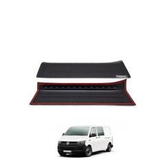 Volkswagen Transporter T6 Transporter Uyumlu Yedek Parça Kapı Eşiği 2 Prç. Mat Siyah 2015-Sonrası