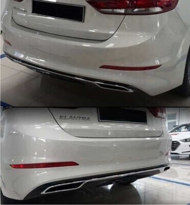 Hyundai Elantra 2016-2019 Uyumlu  Difüzör Mercedes Dizayn