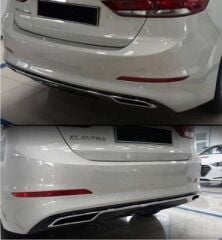 Hyundai Elantra 2016-2019 Uyumlu  Difüzör Mercedes Dizayn