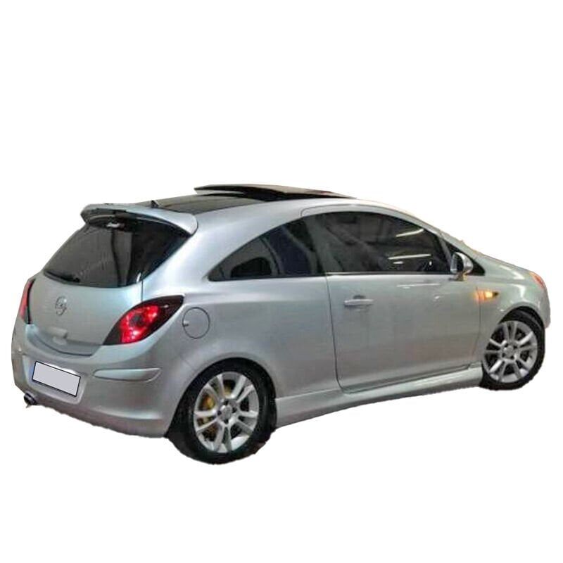 Opel Corsa D 2 Kapı Uyumlu Yedek Parça Spoiler Boyasız Fiber