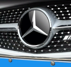 Mercedes W205 W212 Uyumlu Ön Panjur Logosu