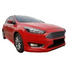 Ford Focus 3-3.5 Sedan Uyumlu Makyajlı Ön Tampon Eki PlastikBoyasız
