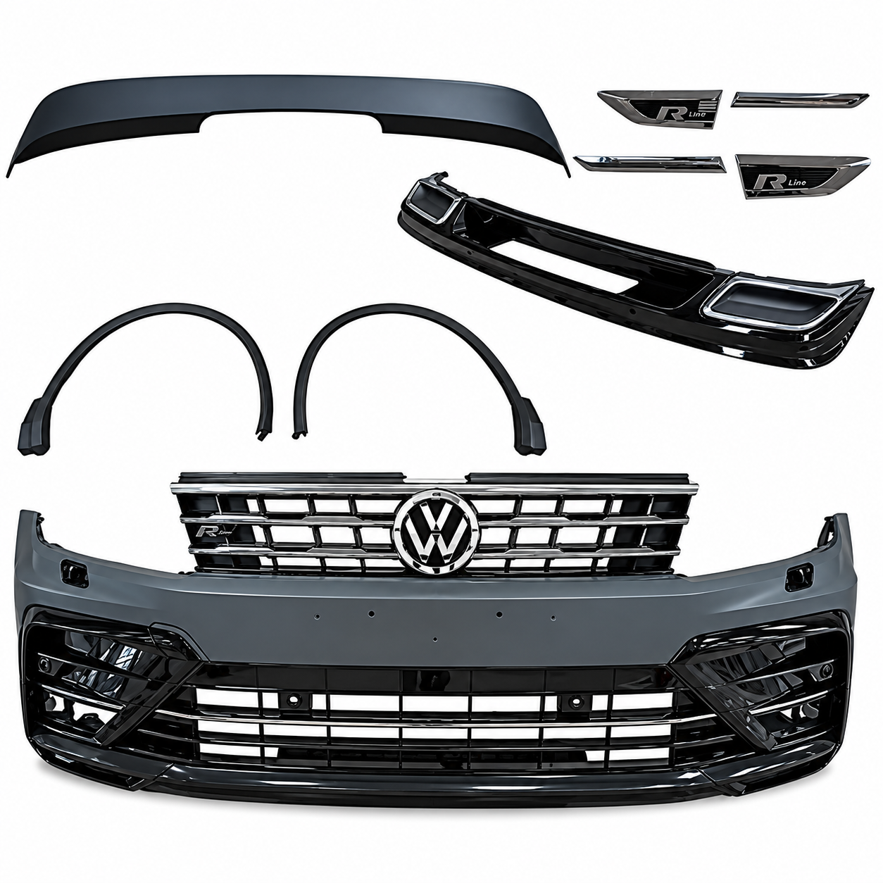 Volkswagen Tiguan Uyumlu Yedek Parça 2017-2021 R-Line Body Kit