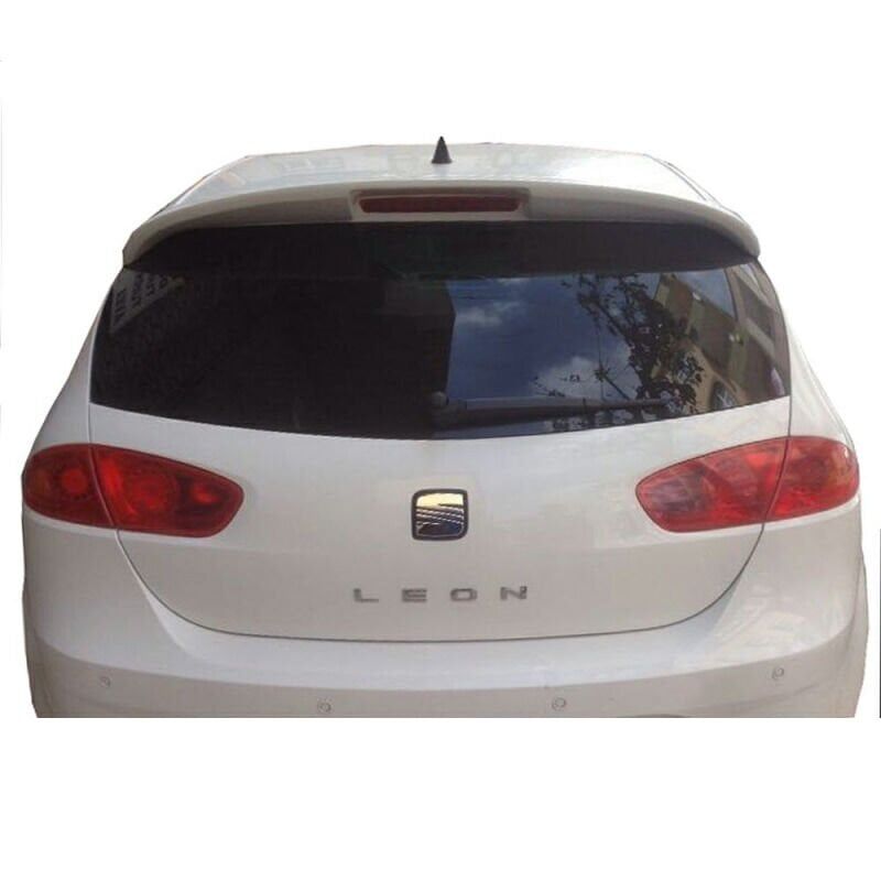 Seat Leon Mk2 2006 - 2009 Spoiler Boyasız Fiber