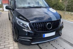 Mercedes W447 Vito Uyumlu Yedek Parça Gtr  Panjur - Siyah