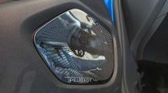 Peugeot 2008 Uyumlu Yedek Parça Hoparlör Kaplama Siyah