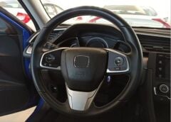 Honda Civic FC5 2016-2020 İçin Uyumlu Direksiyon Alt Parça Tekli Silver Yazısız